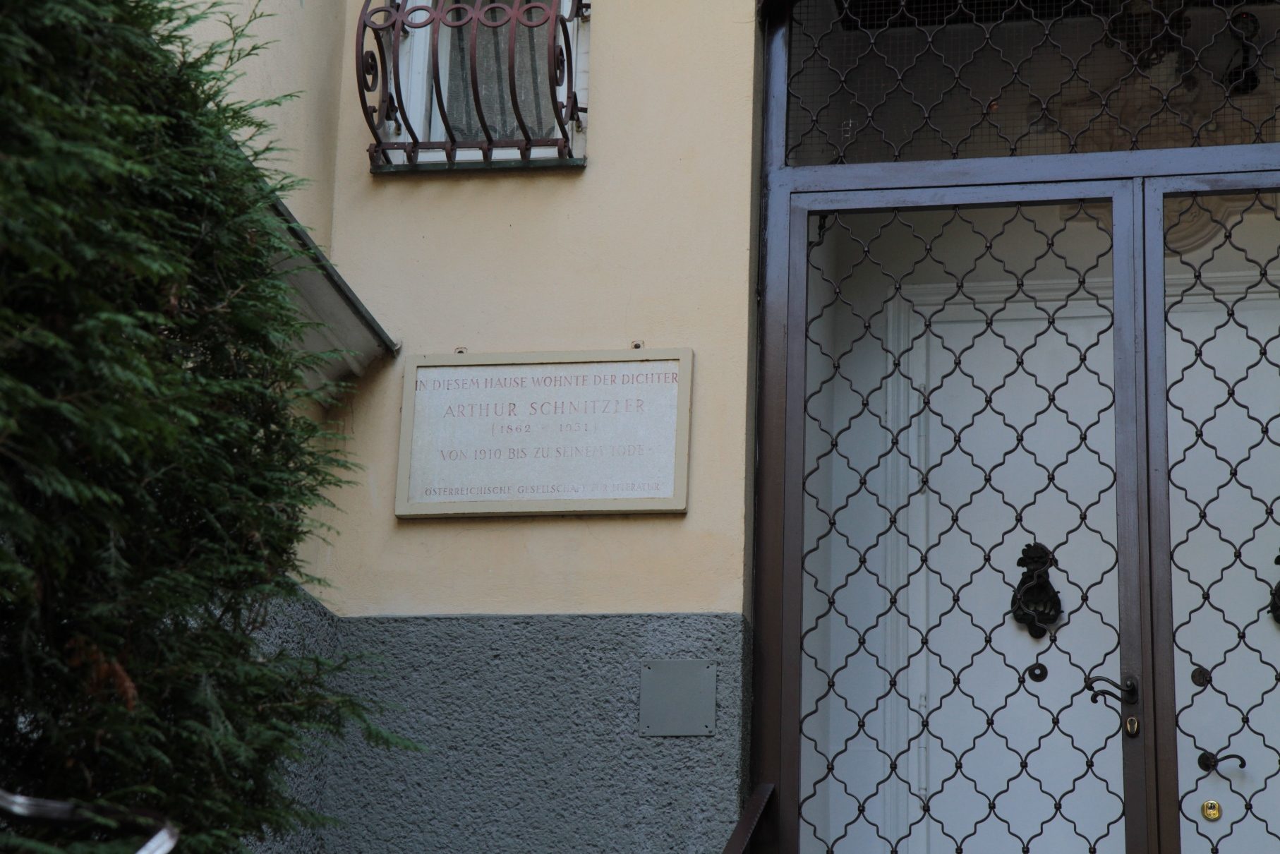 Arthur Schnitzler's house, Vienna - 02.JPG